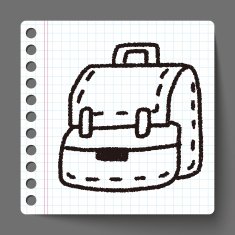doodle School bag N17