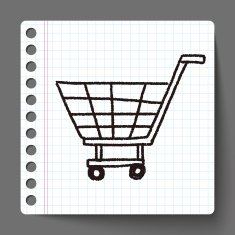doodle Shopping cart N22