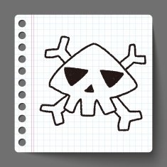 Doodle Skull N4