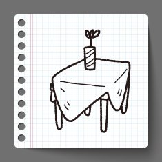 doodle table N9
