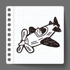 Doodle Toy Plane N3