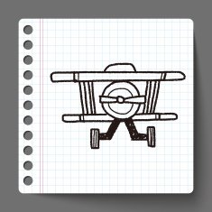 Doodle Toy Plane N4