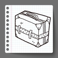 doodle Travel Bags N12