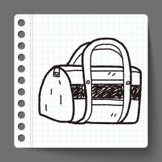 doodle Travel Bags N14