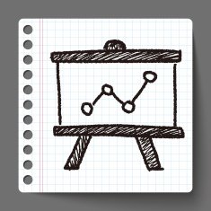 doodle whiteboard chart N7