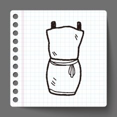 dress doodle N17