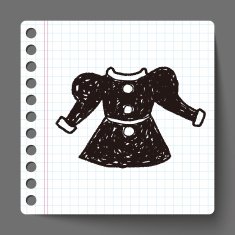 dress doodle N18