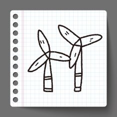 Environmental protection concept wind energy saving ren N6