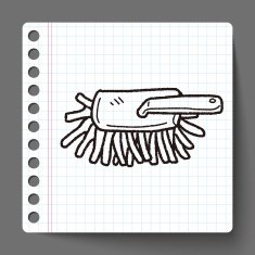 feather duster doodle N3