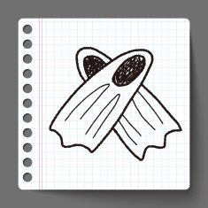 flippers doodle N4