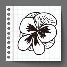 Flower doodle N82