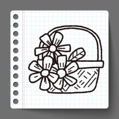 Flower doodle N120