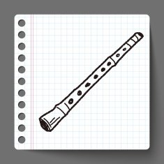 Flute doodle N2