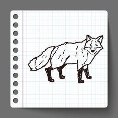 fox doodle N4
