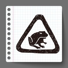 frog sign doodle N2
