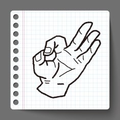 Gesture doodle N74