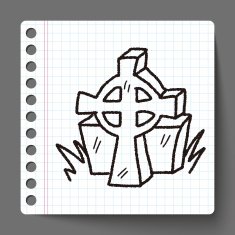 grave doodle N10