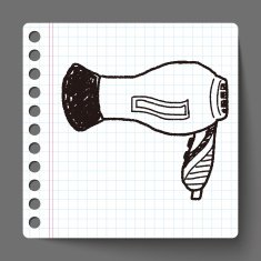 Hair dryer doodle N7