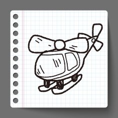 helicopter doodle N9