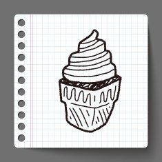 ice cream doodle drawing N11