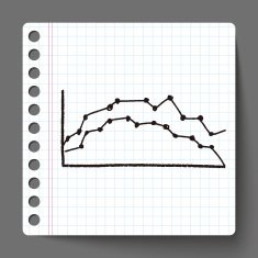infographic chart doodle drawing N43