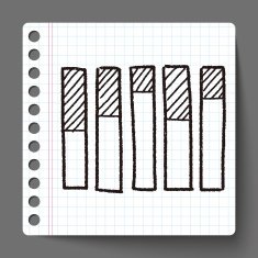 infographic chart doodle drawing N52