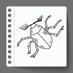 insect doodle N15