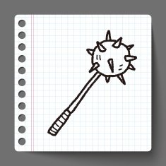 iron mace doodle N5