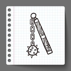 iron mace doodle N7
