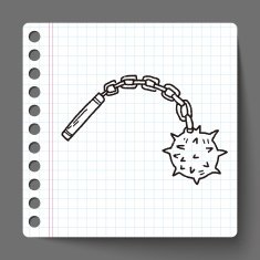 iron mace doodle N8