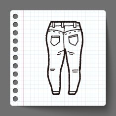 jeans doodle N6