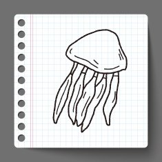 Jellyfish doodle N3