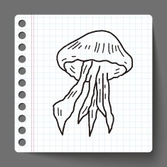 Jellyfish doodle N4