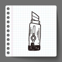 knife doodle N13