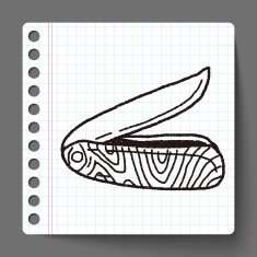 knife doodle N21