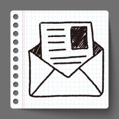 letter doodle drawing N3