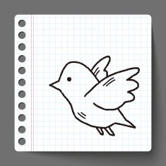 love bird doodle N3