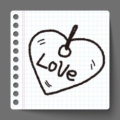 love tag doodle N2