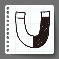 Magnet doodle drawing N2