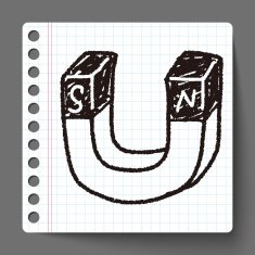 Magnet doodle drawing N3