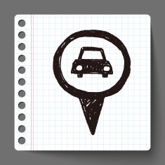 map location doodle N17