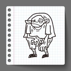 monster doodle N27