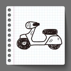 motorcycle doodle N20