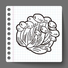 mushroom doodle N12