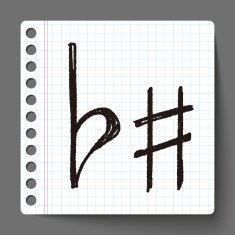 music note doodle N20