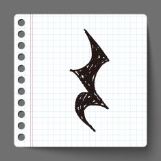 music note doodle N21