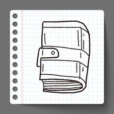 old book doodle N3