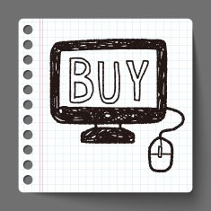 online shopping doodle N5