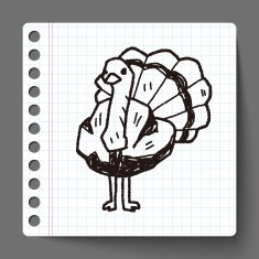 ostrich doodle N4