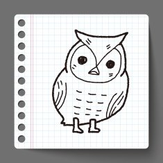 owl doodle N5